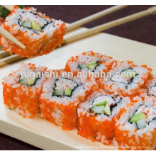 Frozen sushi rojo huevas de pez volador tobiko